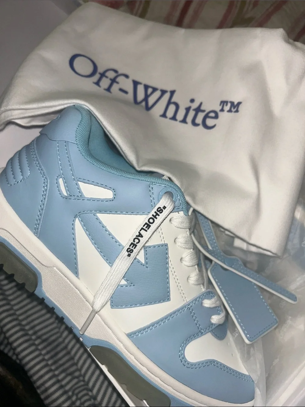 New OFF WHITE sneakers🥳🥳❌❌